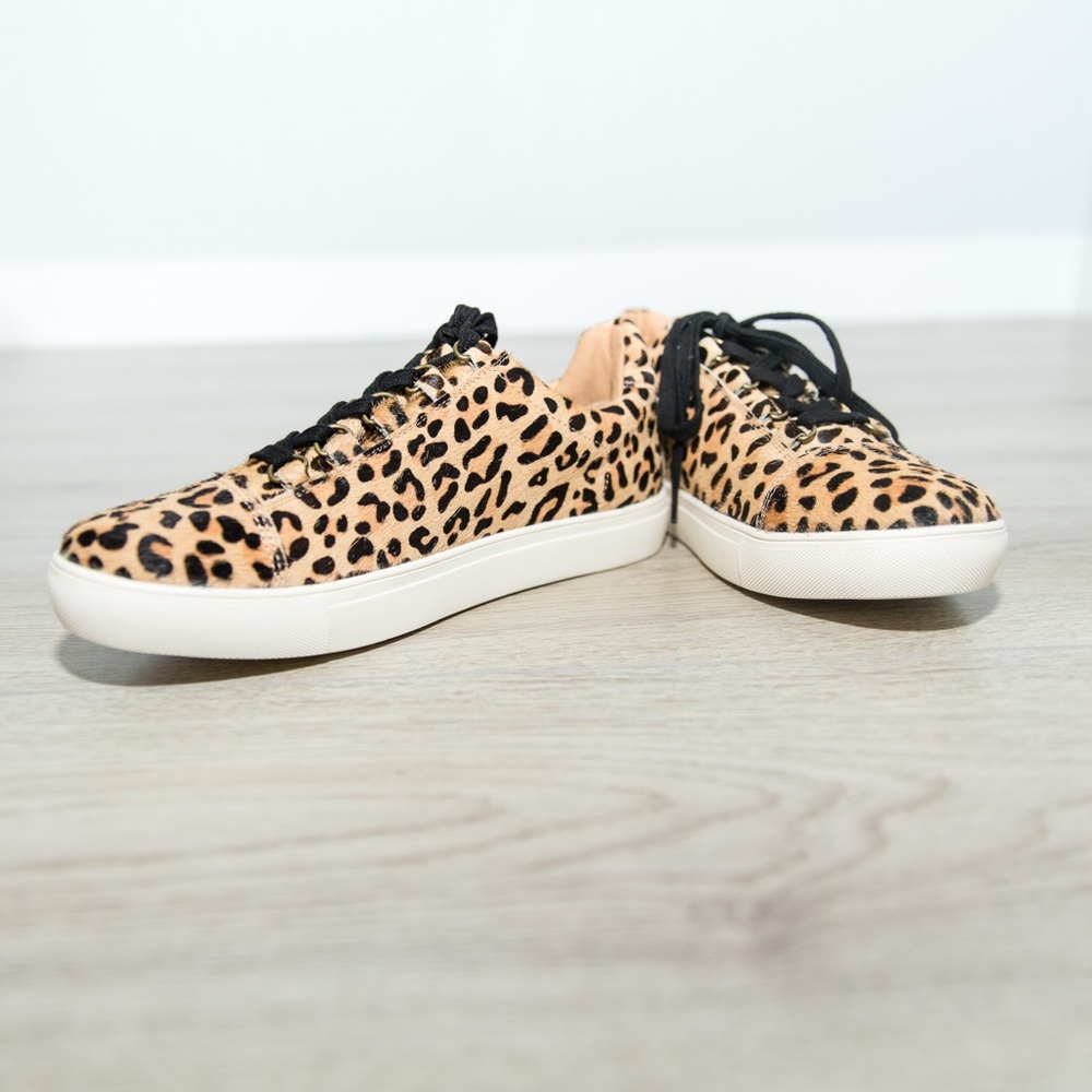 Matisse Relay Sneaker Leopard Print Size 8.5